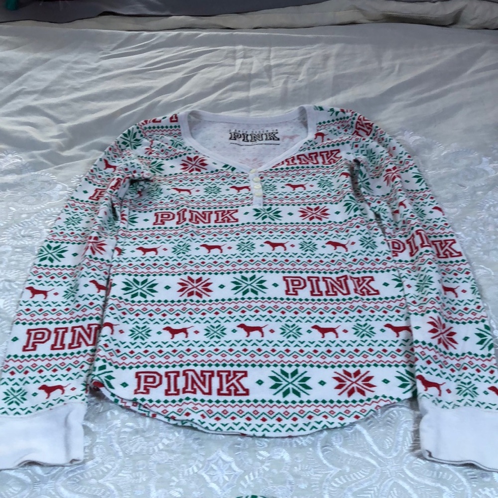 Pink Christmas PJ’s